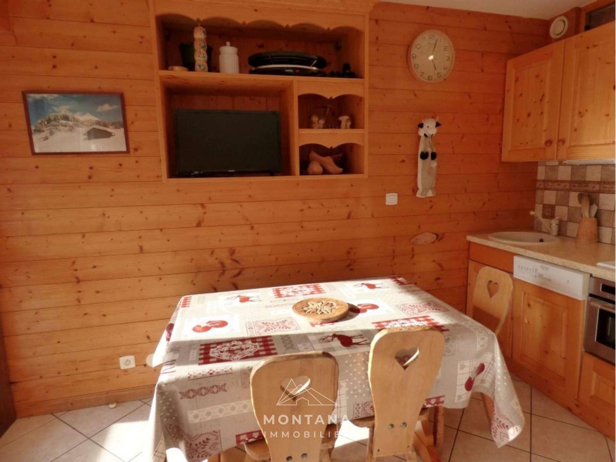 Studio Le Grand-Bornand, 2 pièces, 5 personnes - FR-1-458-125 Extérieur photo