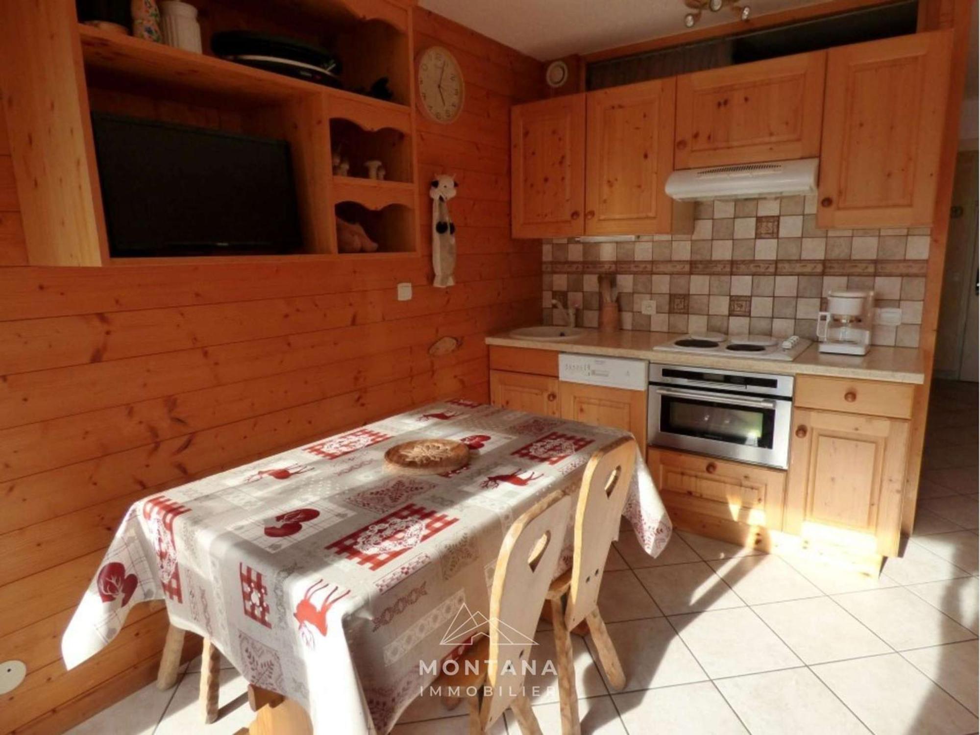Studio Le Grand-Bornand, 2 pièces, 5 personnes - FR-1-458-125 Extérieur photo
