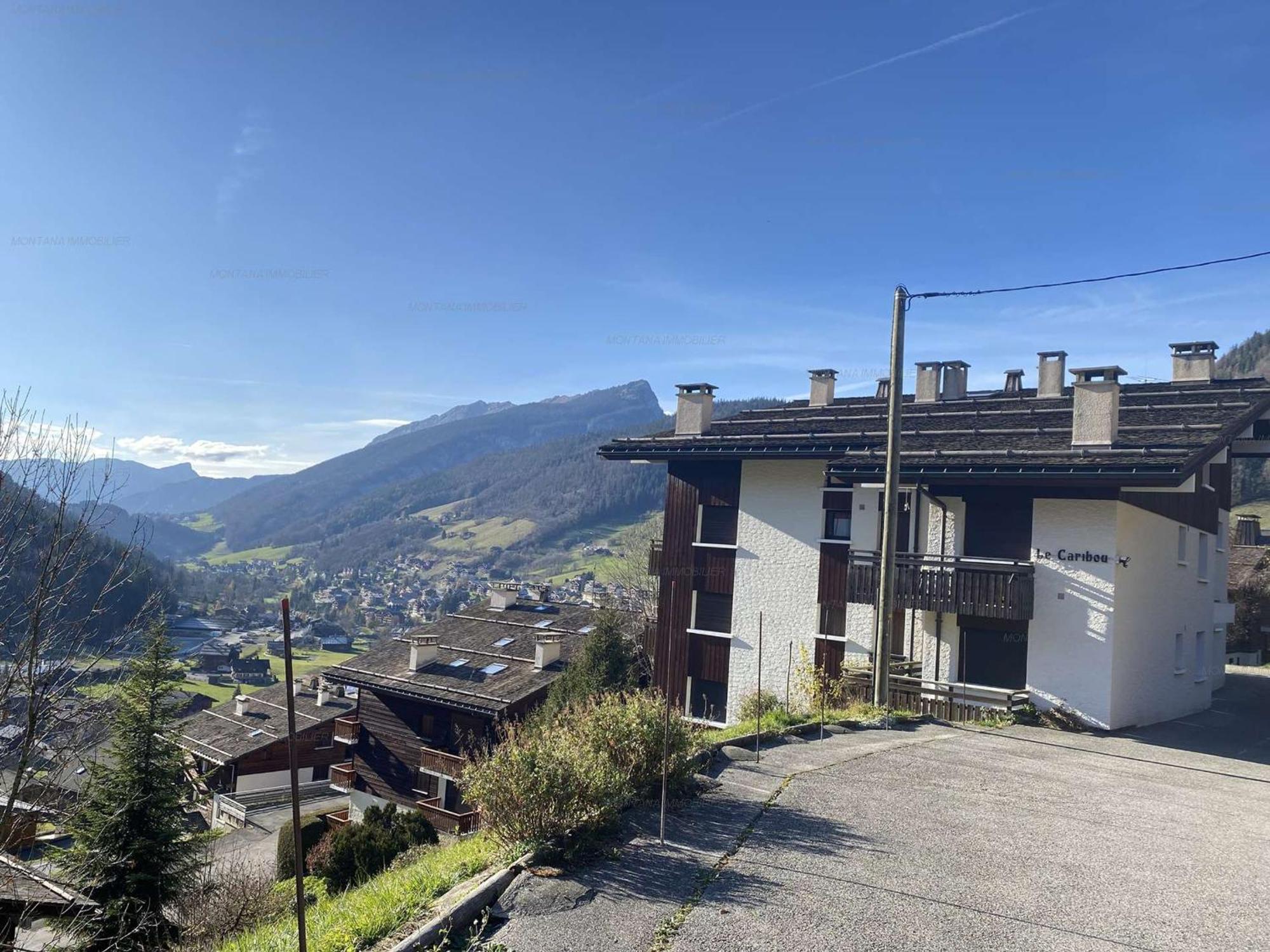 Studio Le Grand-Bornand, 2 pièces, 5 personnes - FR-1-458-125 Extérieur photo